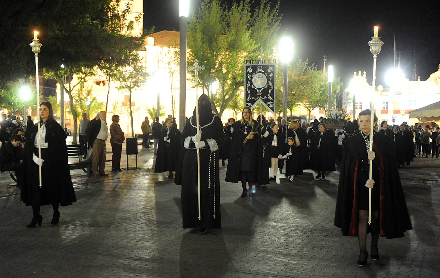 Procesión del Sermón y Rosario de La Soledad y Esperanza en Medina del Campo