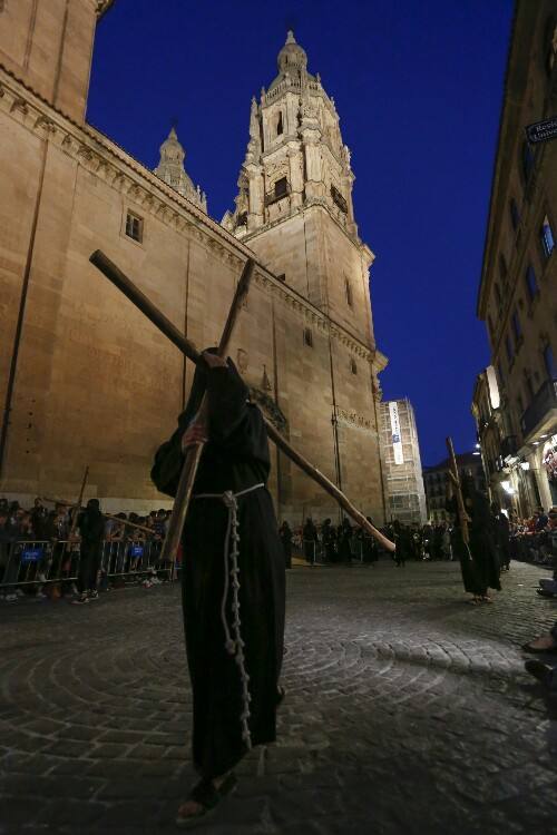 Procesión del Silencio de la Hermandad Universitaria de Salamanca