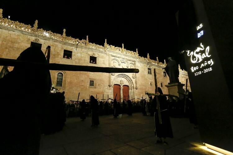 Procesión del Silencio de la Hermandad Universitaria de Salamanca