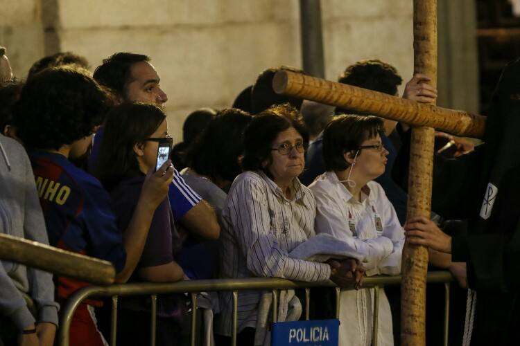 Procesión del Silencio de la Hermandad Universitaria de Salamanca