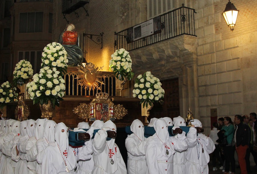 Procesión de la Quinta Angustia en Palencia