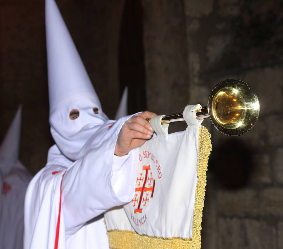 Procesión de la Quinta Angustia en Palencia