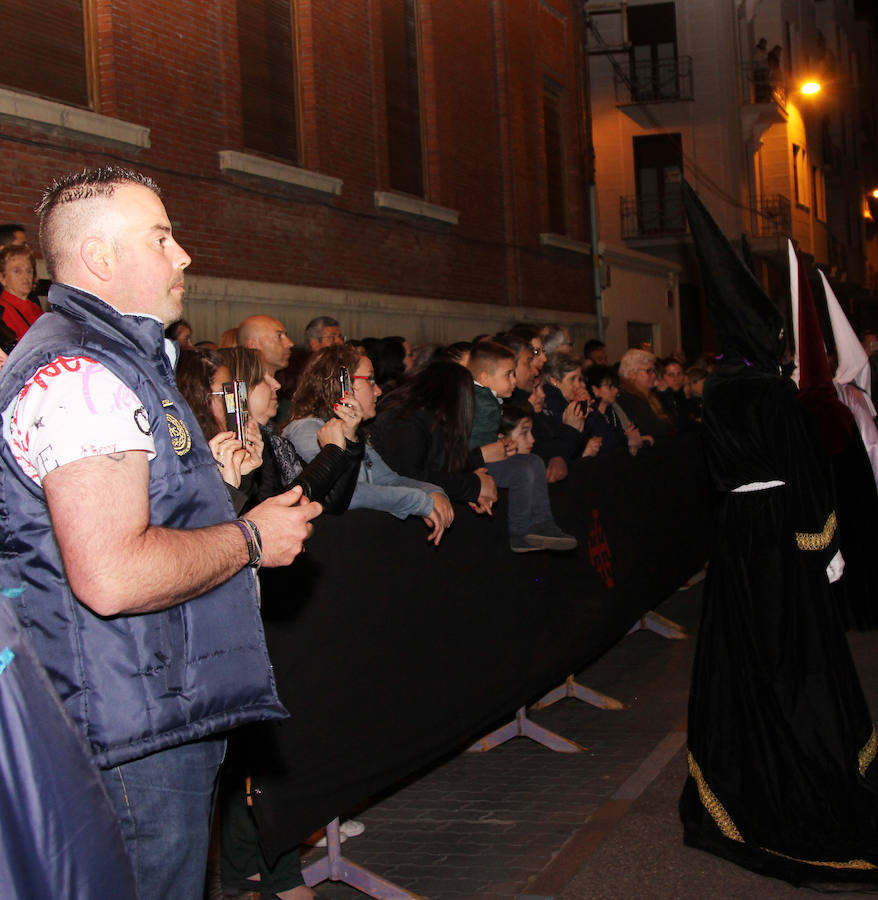 Procesión de la Quinta Angustia en Palencia