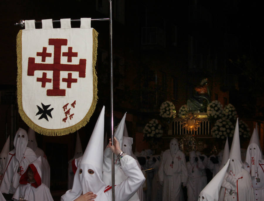 Procesión de la Quinta Angustia en Palencia