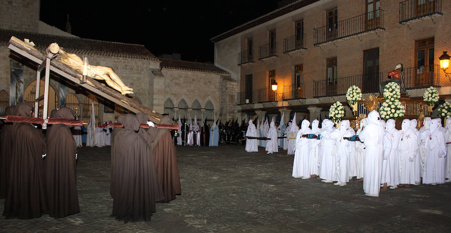 Procesión de la Quinta Angustia en Palencia