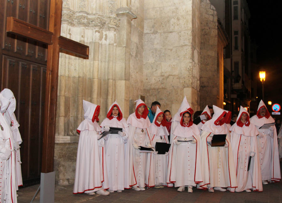 Procesión de la Quinta Angustia en Palencia