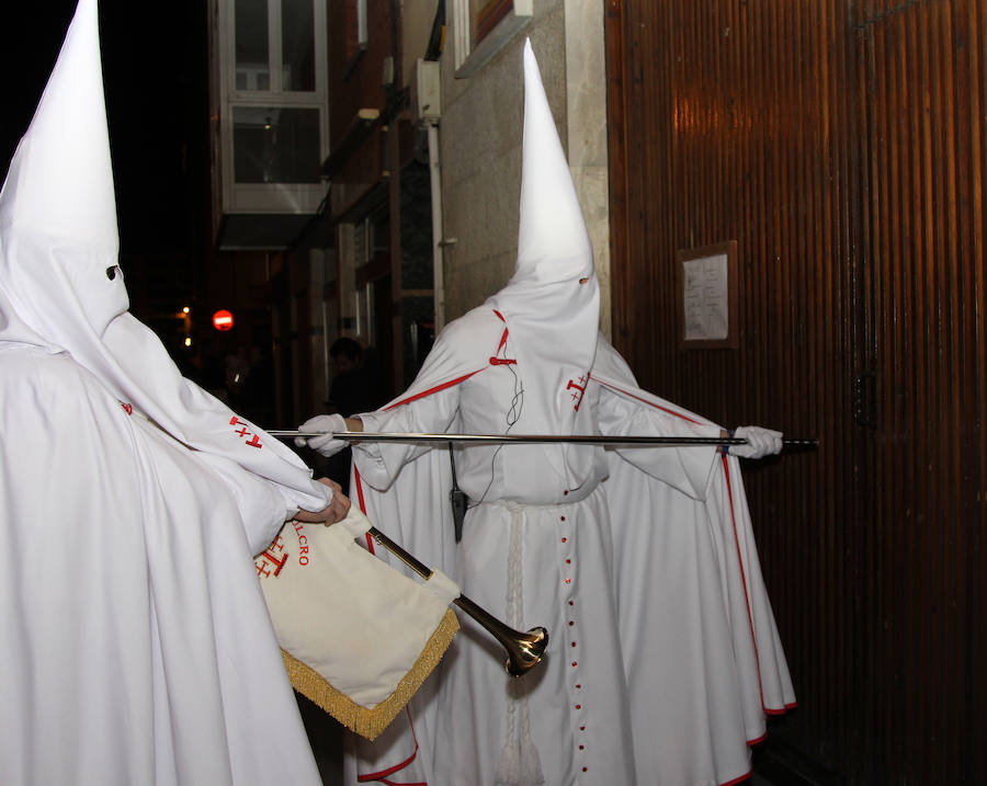 Procesión de la Quinta Angustia en Palencia