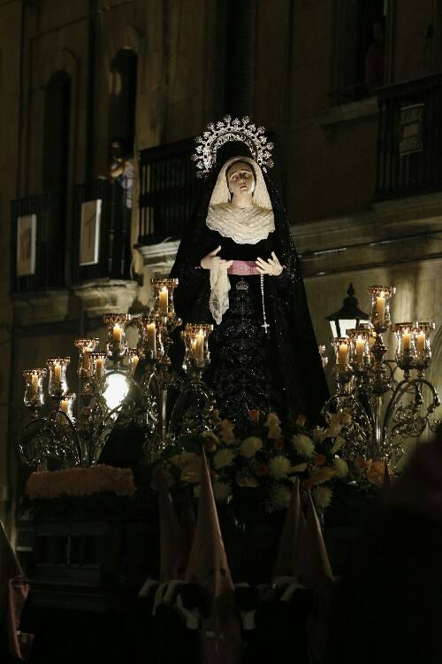 Procesión de Nuestro Padre Jesús Flagelado y Nuestra Señora de las Lágrimas en Salamanca