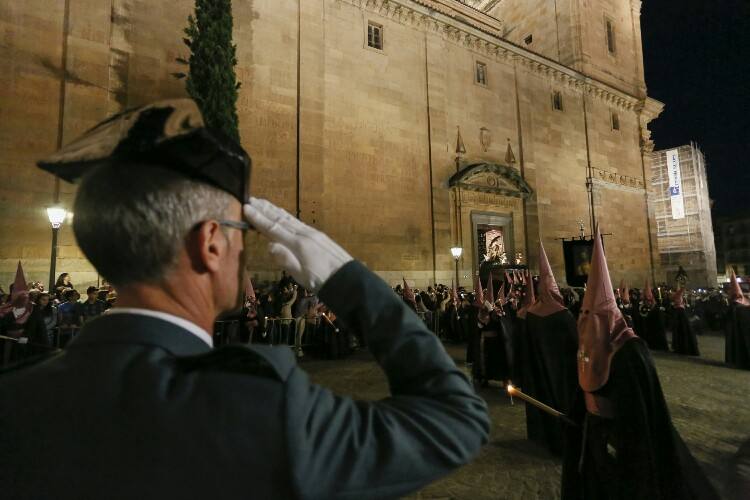 Procesión de Nuestro Padre Jesús Flagelado y Nuestra Señora de las Lágrimas en Salamanca