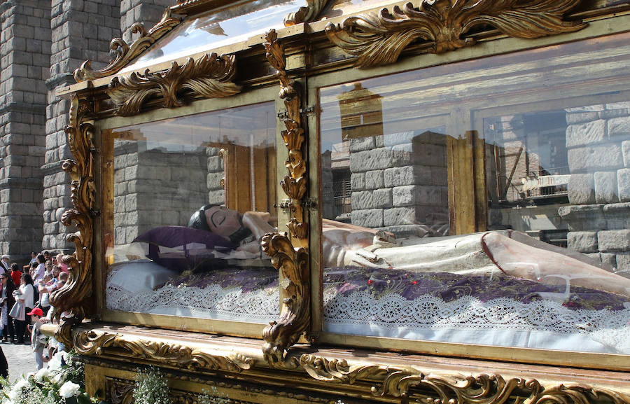 Procesión del Santo Cristo de los Gascones en Segovia