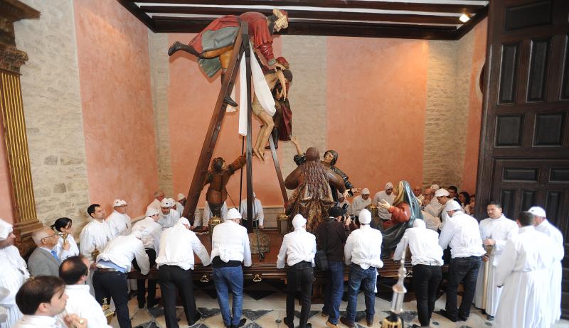Procesión del Viernes Santo en Medina de Rioseco