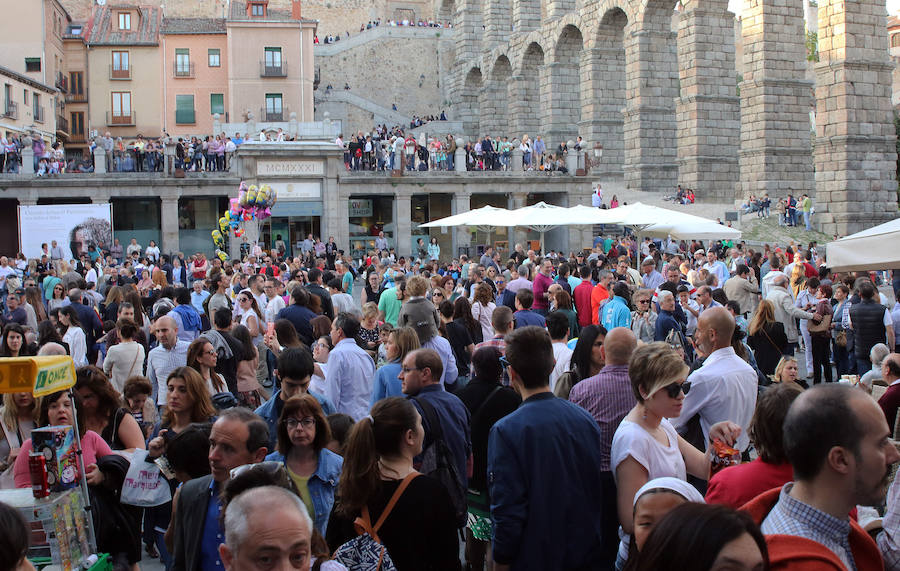 Los turistas llenan Segovia durante el Viernes y el Sábado Santo