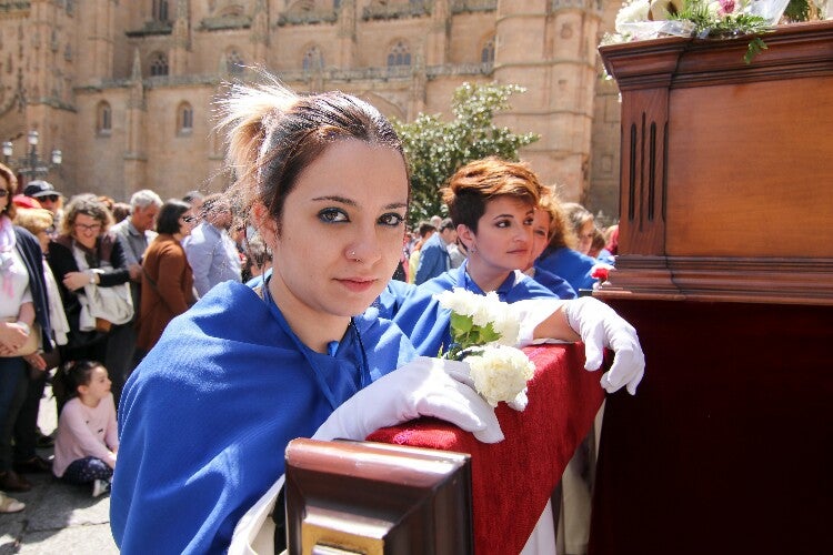 Procesión de El Encuentro en Salamanca