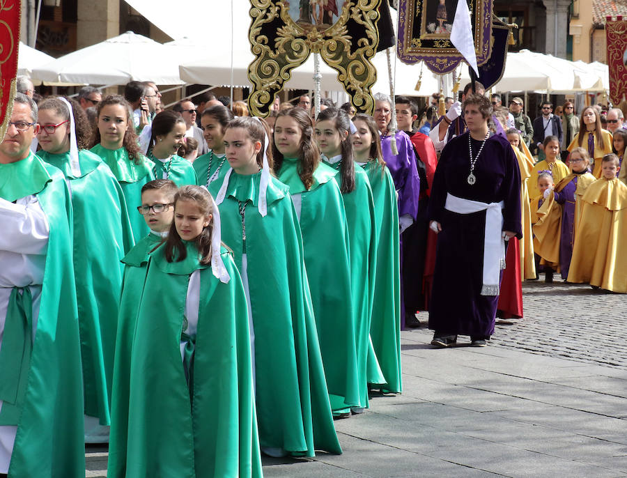 Procesión del Encuentro en Segovia