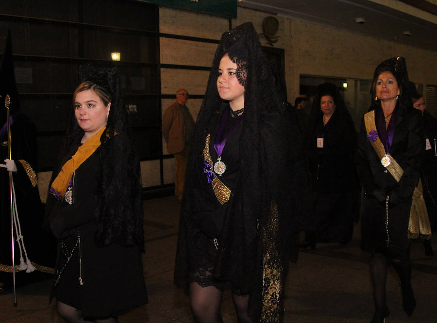 Procesión de la Virgen de la Soledad en Palencia