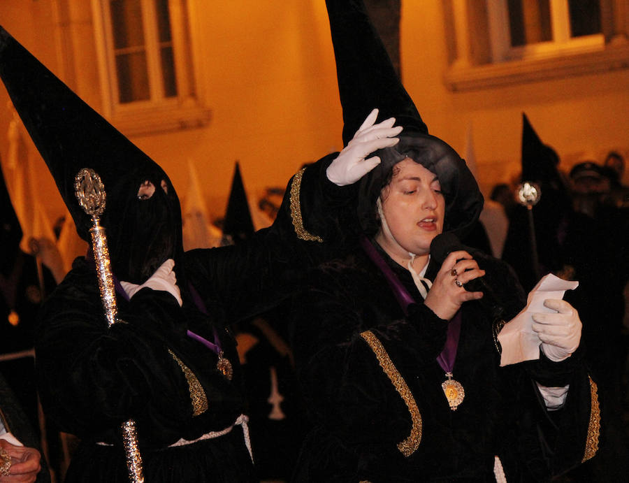 Procesión de la Virgen de la Soledad en Palencia