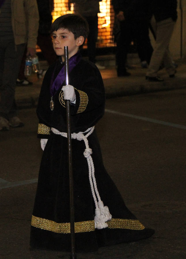 Procesión de la Virgen de la Soledad en Palencia