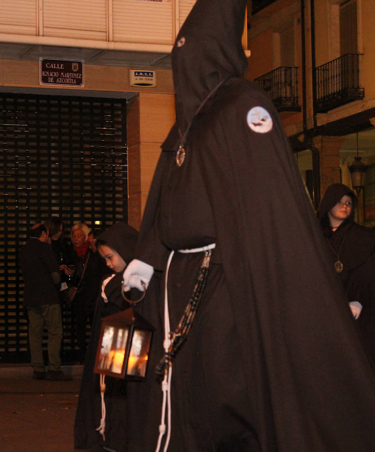 Procesión de la Virgen de la Soledad en Palencia