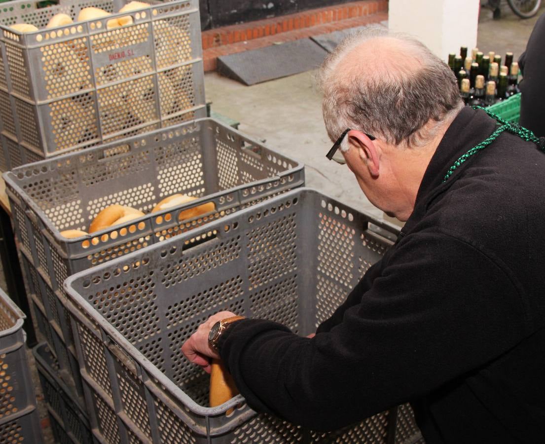 Día de fiesta y colación en las cofradías palentinas