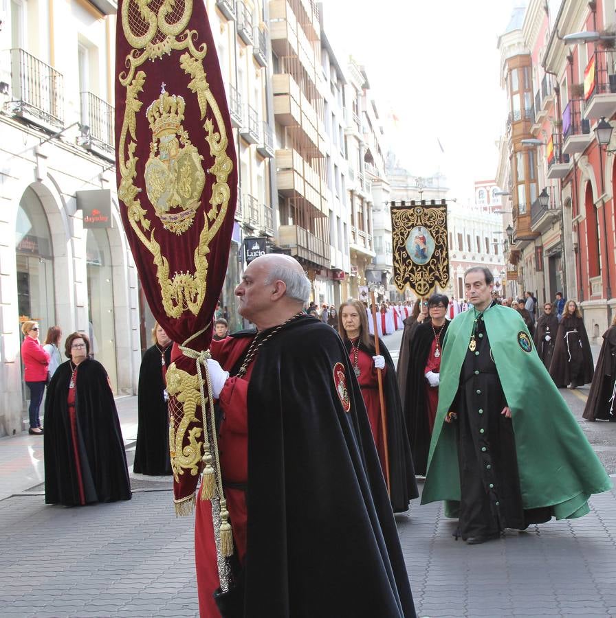 El Rompimineto del Velo pone fin a la Semana Santa palentina