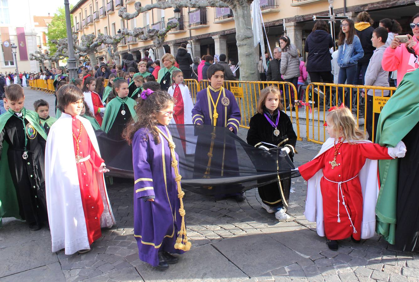 El Rompimineto del Velo pone fin a la Semana Santa palentina