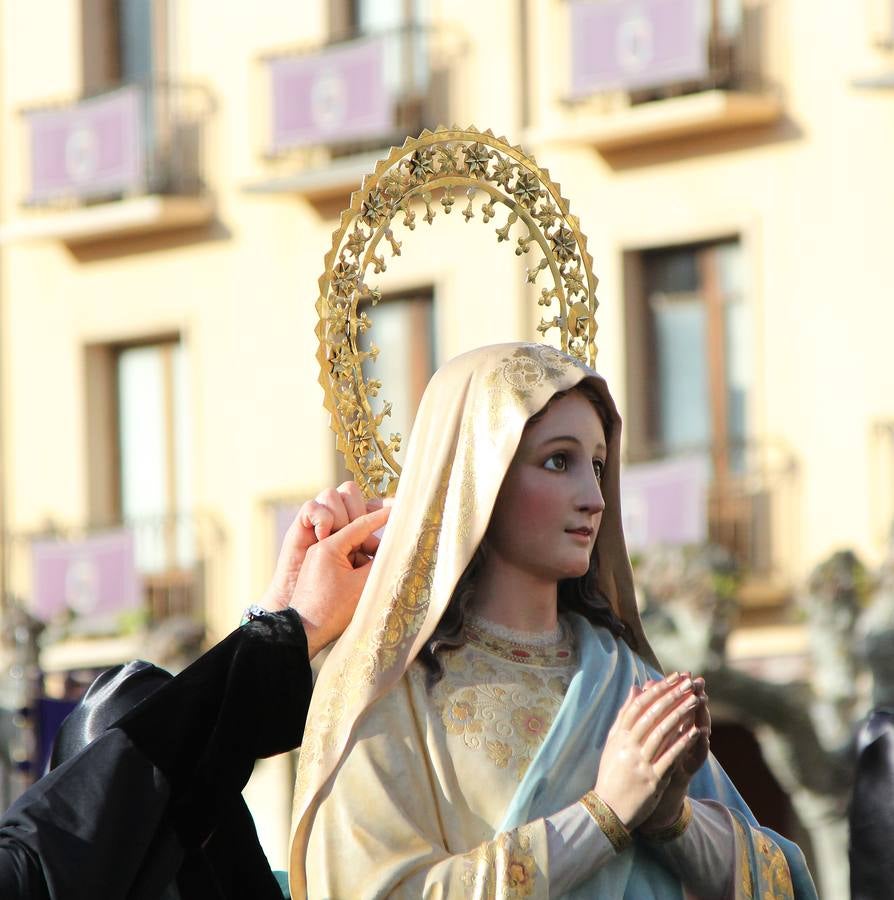 El Rompimineto del Velo pone fin a la Semana Santa palentina