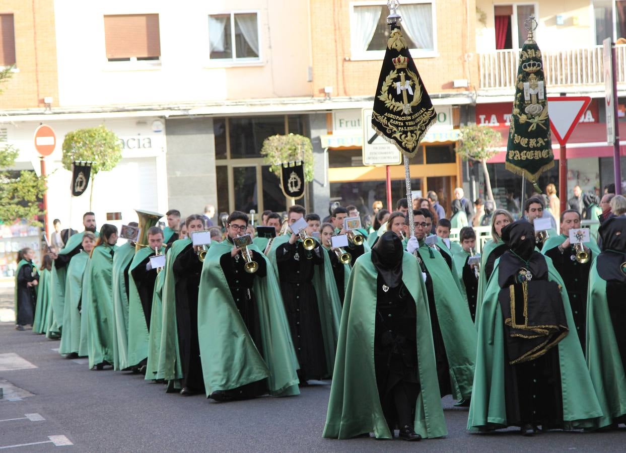 El Rompimineto del Velo pone fin a la Semana Santa palentina