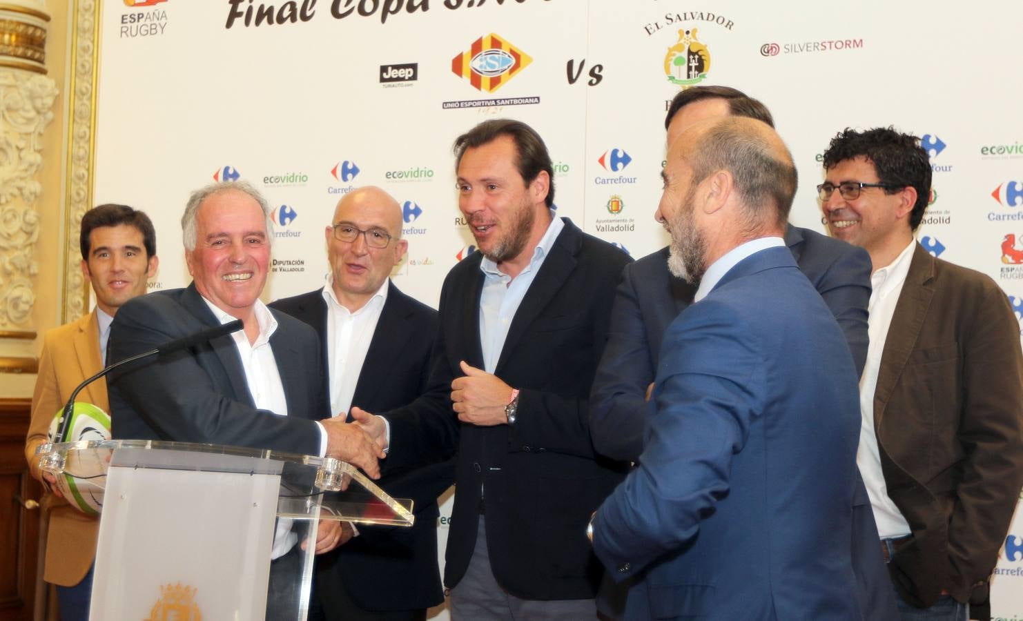 Presentación de la final de la Copa del Rey de Rugby que se disputarán en el estadio Zorrilla el próximo 30 de abril