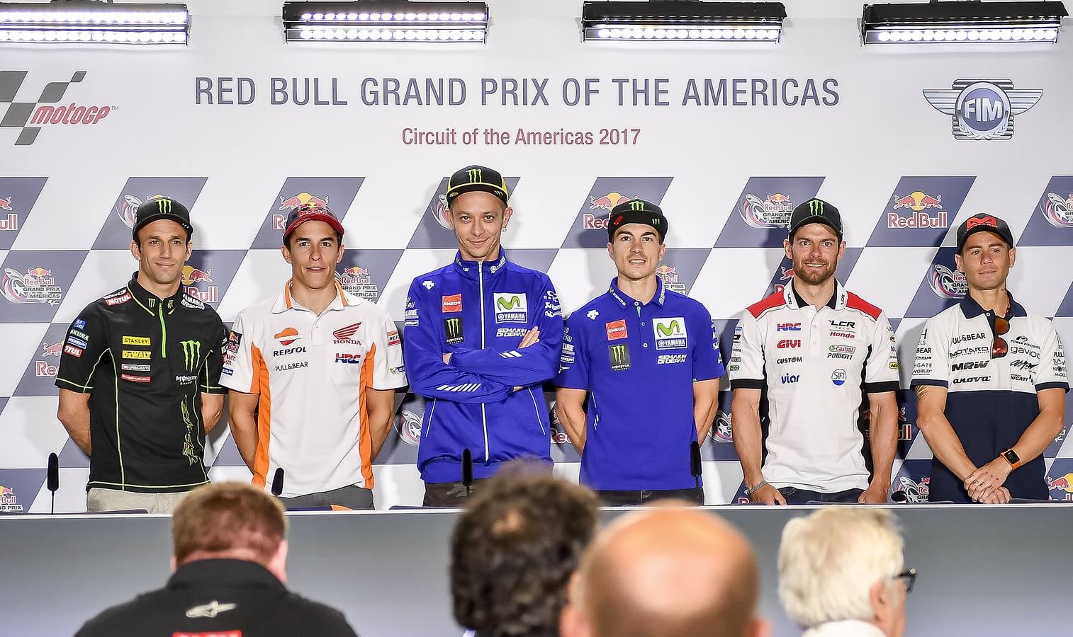 La primera jornada del GP de las américas, en imágenes