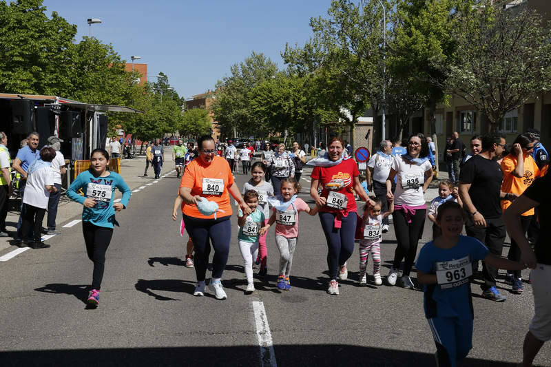 Carrera Thao en el barrio del Cristo durante las fiestas de Santo Toribio