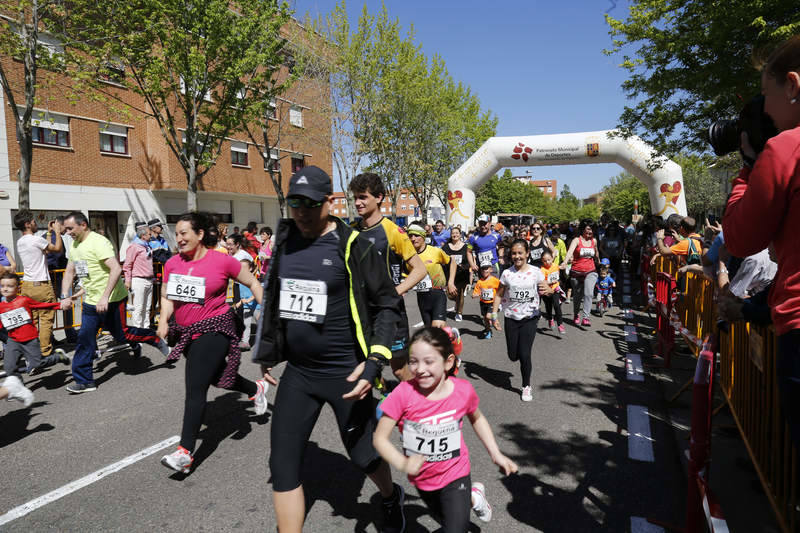 Carrera Thao en el barrio del Cristo durante las fiestas de Santo Toribio