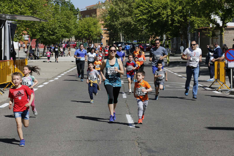 Carrera Thao en el barrio del Cristo durante las fiestas de Santo Toribio