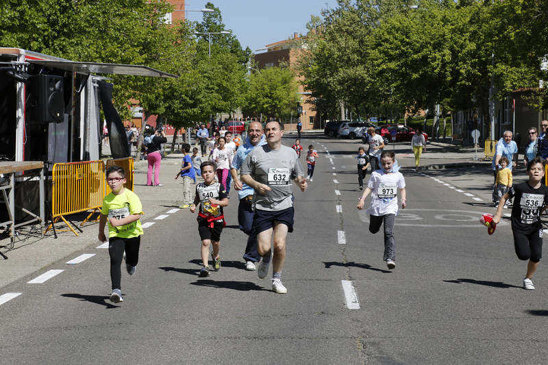 Carrera Thao en el barrio del Cristo durante las fiestas de Santo Toribio
