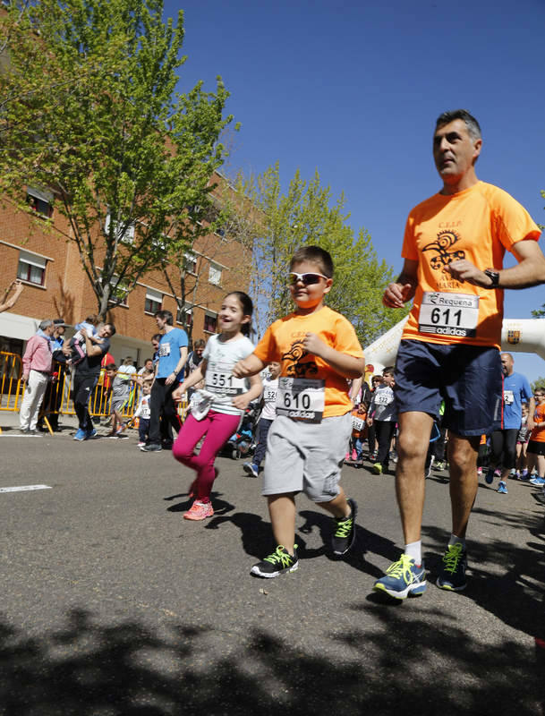 Carrera Thao en el barrio del Cristo durante las fiestas de Santo Toribio