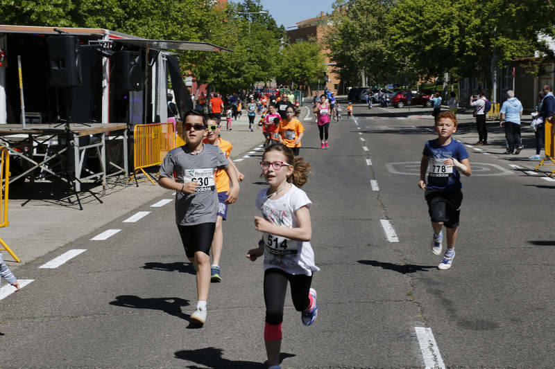 Carrera Thao en el barrio del Cristo durante las fiestas de Santo Toribio