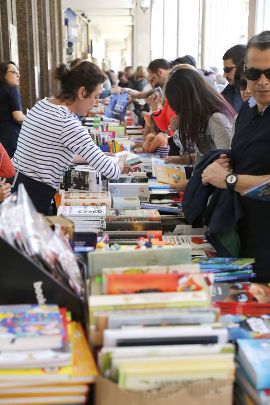 Día del Libro en la Calle Mayor de Palencia