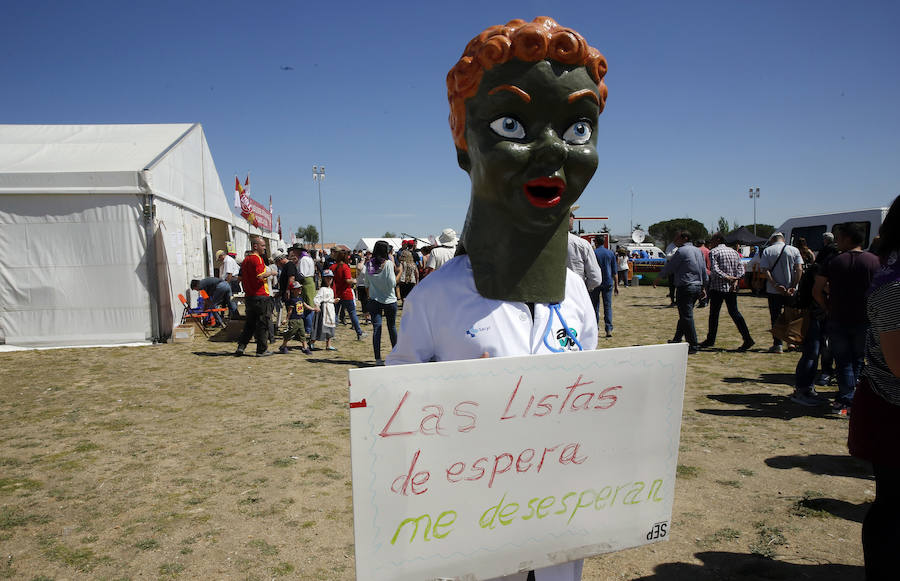 Ambiente en Villalar el Día de Castilla y León