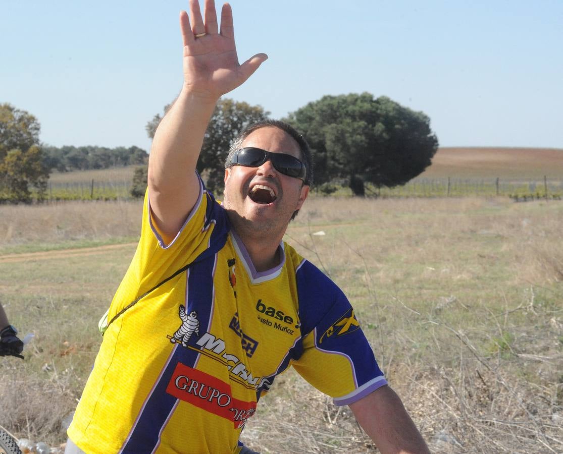 Marcha cicloturista organizada con motivo de la III Feria de Enoturismo de la Ruta del Vino de Rueda
