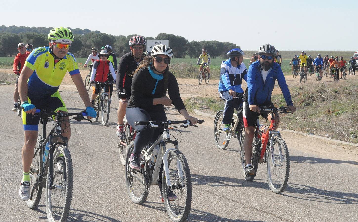 Marcha cicloturista organizada con motivo de la III Feria de Enoturismo de la Ruta del Vino de Rueda