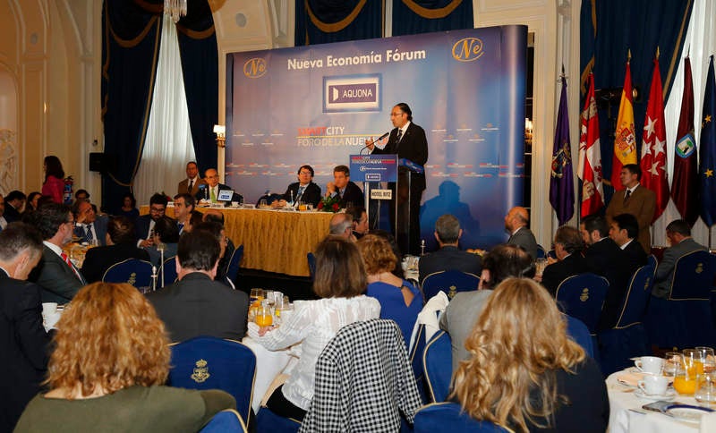 El alcalde de Palencia, Alfonso Polanco, participa en el foro Smart City en el Ritz de Madrid