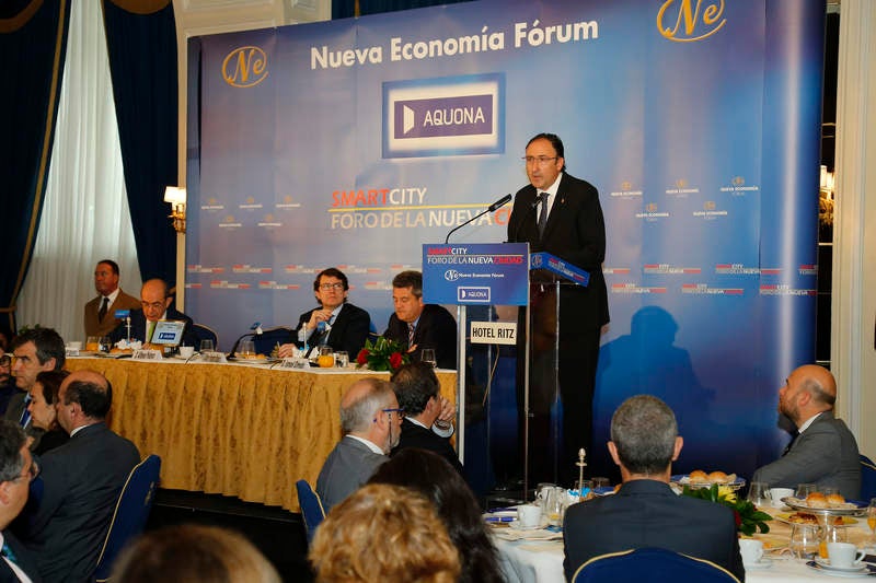 El alcalde de Palencia, Alfonso Polanco, participa en el foro Smart City en el Ritz de Madrid