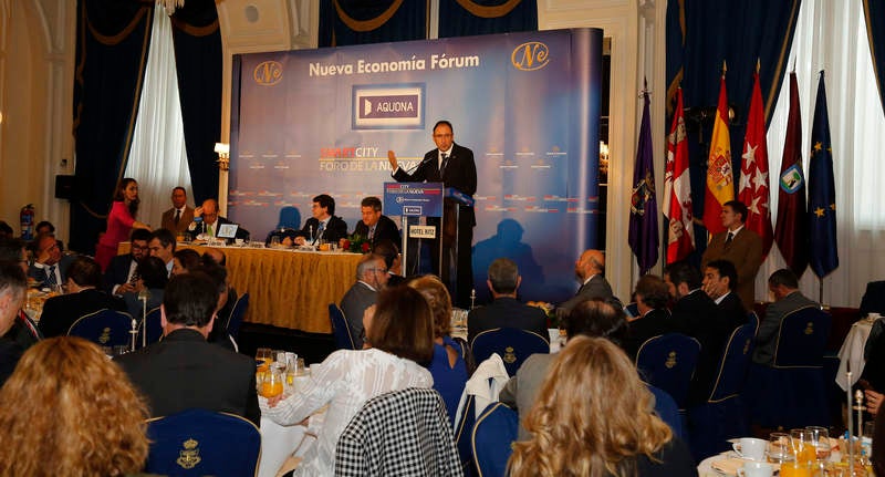 El alcalde de Palencia, Alfonso Polanco, participa en el foro Smart City en el Ritz de Madrid