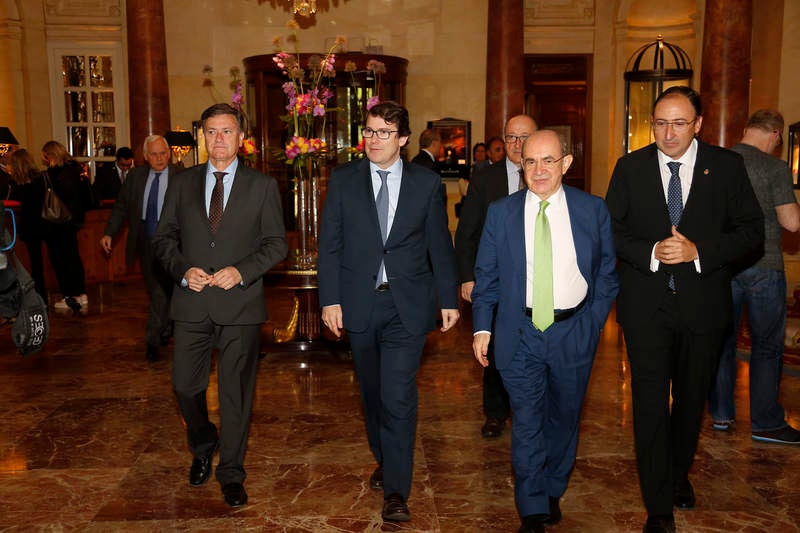 El alcalde de Palencia, Alfonso Polanco, participa en el foro Smart City en el Ritz de Madrid
