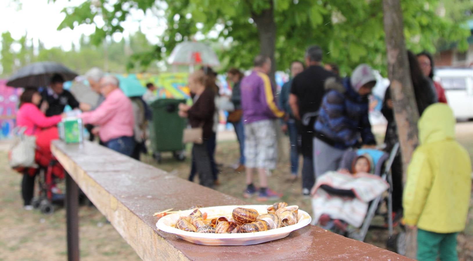 La lluvia desluce la romería de San Marcos en Palencia