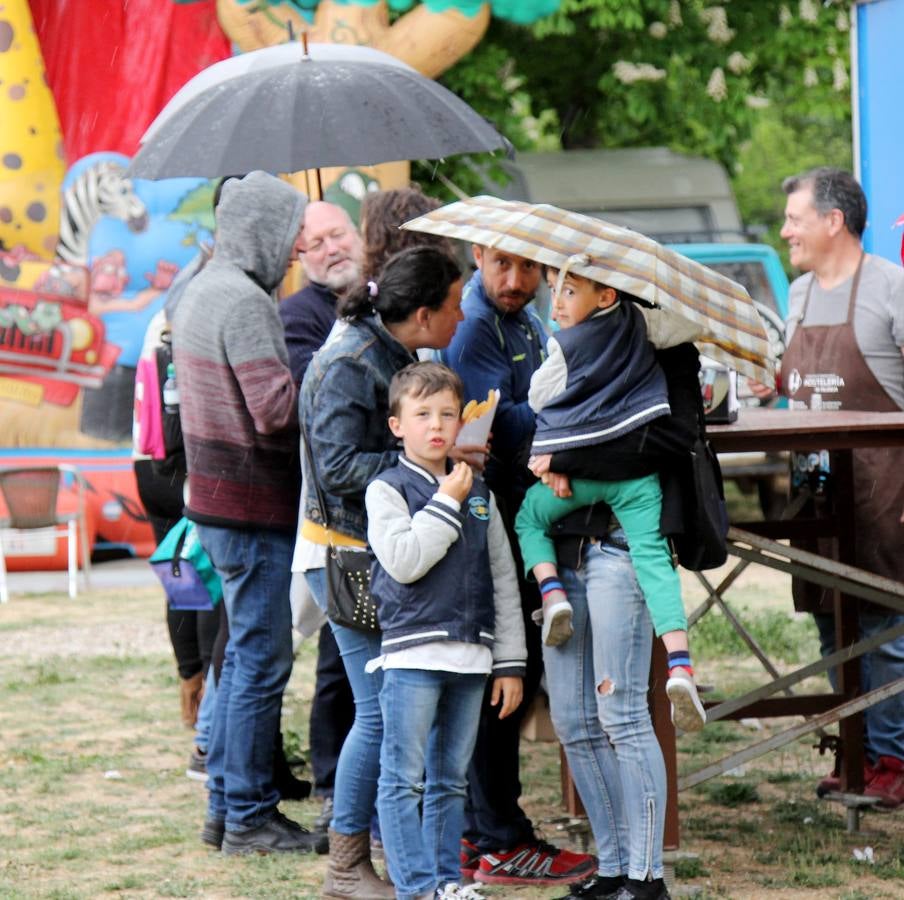 La lluvia desluce la romería de San Marcos en Palencia