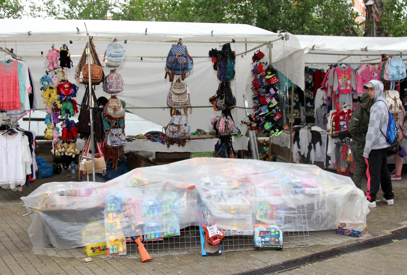 La lluvia desluce la romería de San Marcos en Palencia