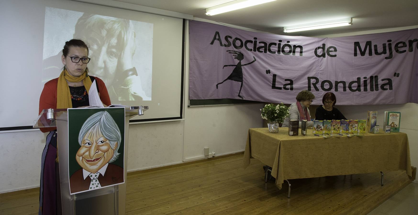 Homenaje a Gloria Fuertes en La Rondilla