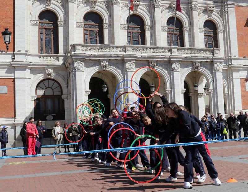 Día de la Educación Física en la Calle en Valladolid