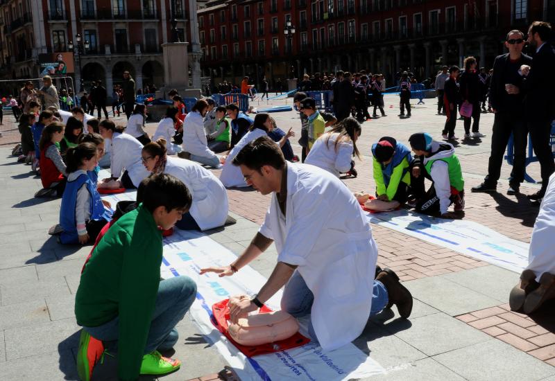 Día de la Educación Física en la Calle en Valladolid