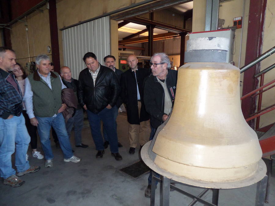 Jornada de puertas abiertas en la fábrica Campanas de Saldaña